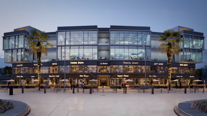 عيادة للبيع 80م في مول نوفا سكوير القاهرة الجديدة بسعر خيالي