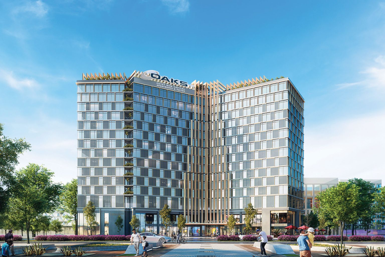 محلات للبيع في أوكس إيجيبت تاور 90 متر