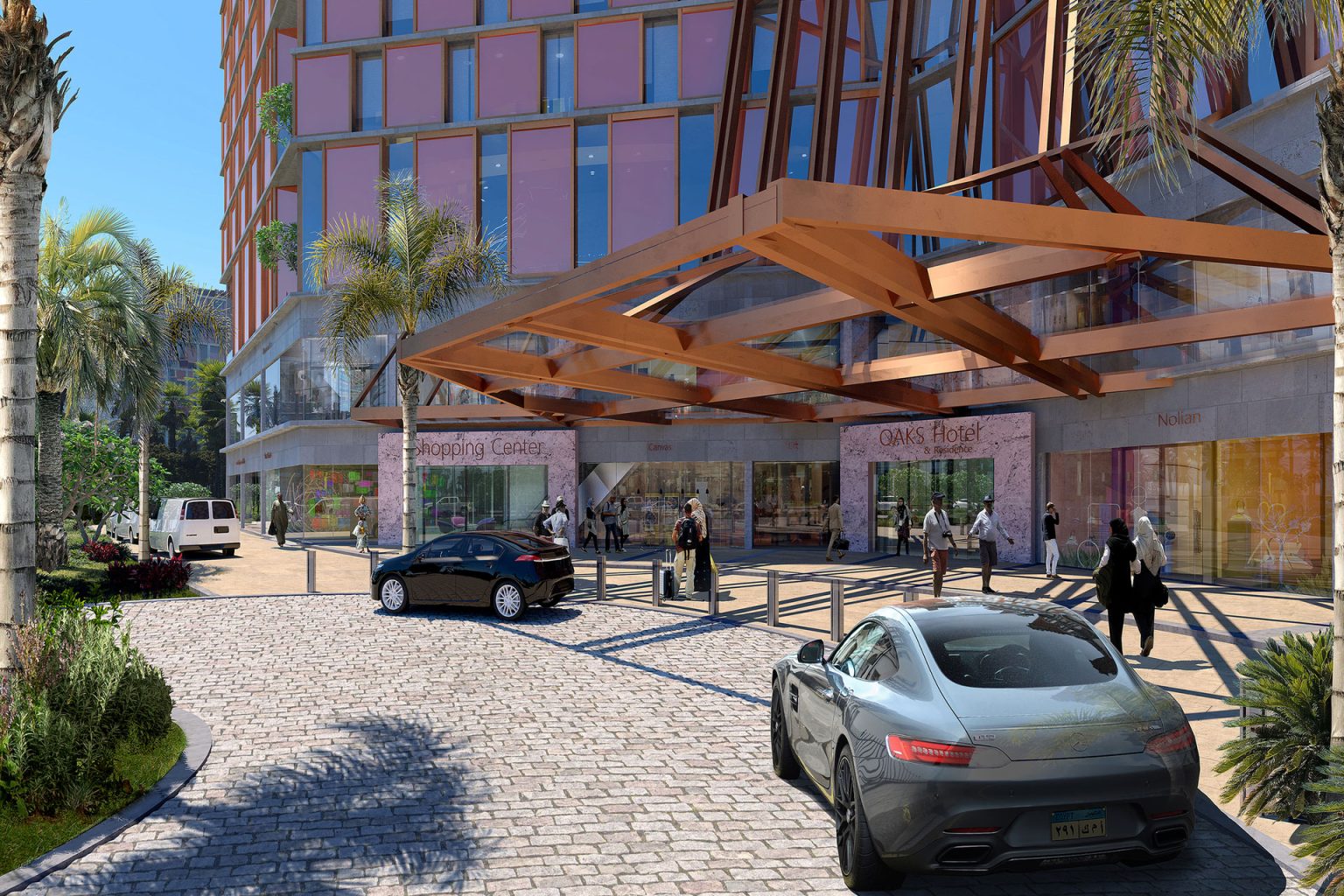 محلات للبيع في أوكس إيجيبت تاور 90 متر