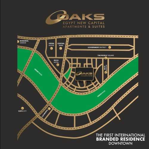 محلات للبيع في أوكس إيجيبت تاور 90 متر