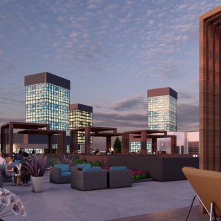 باقل من سعر السوق، مكتب في رويال بلازا مول اكتوبر 75م تشطيب كامل