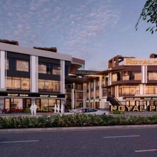 باقل من سعر السوق، مكتب في رويال بلازا مول اكتوبر 75م تشطيب كامل