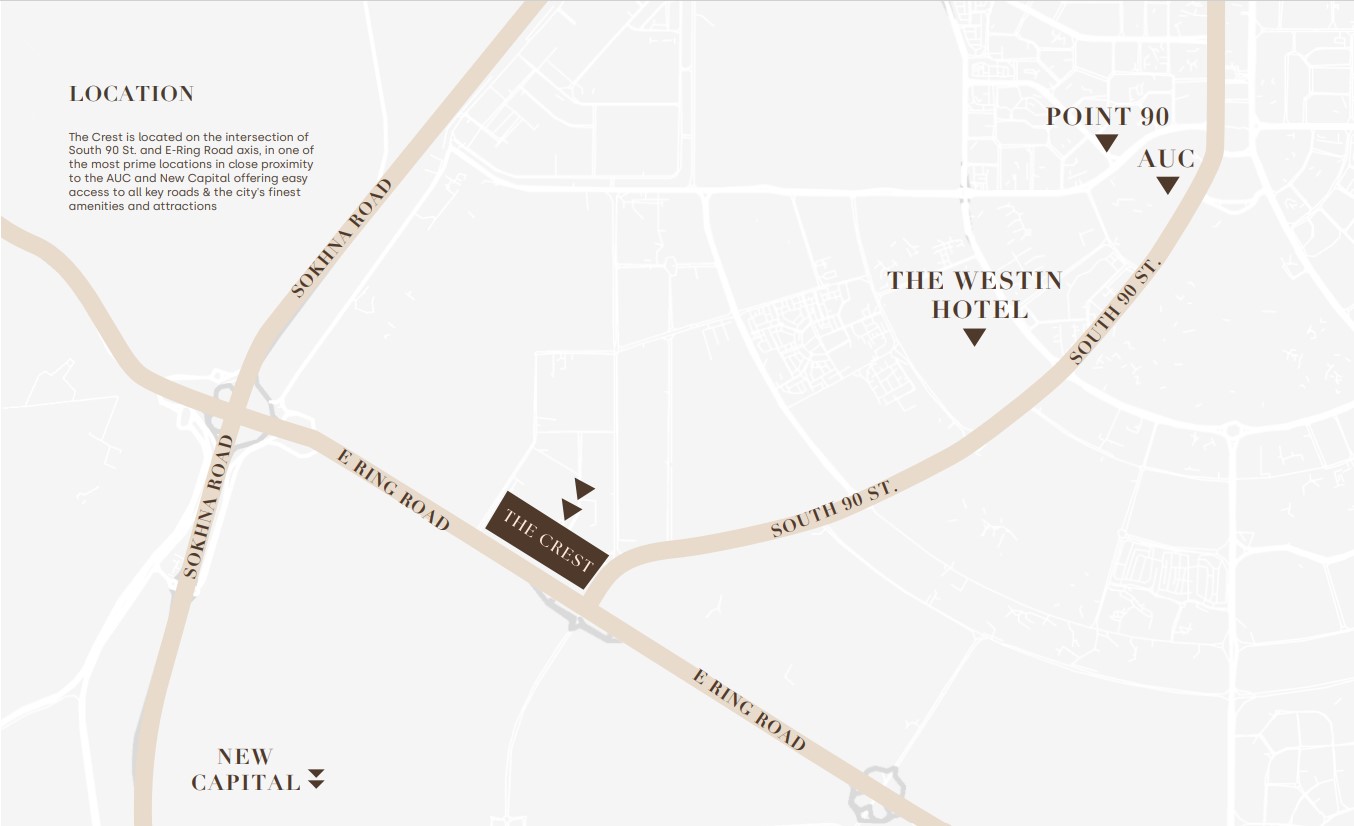 The Crest New Cairo Compound Il Cazar