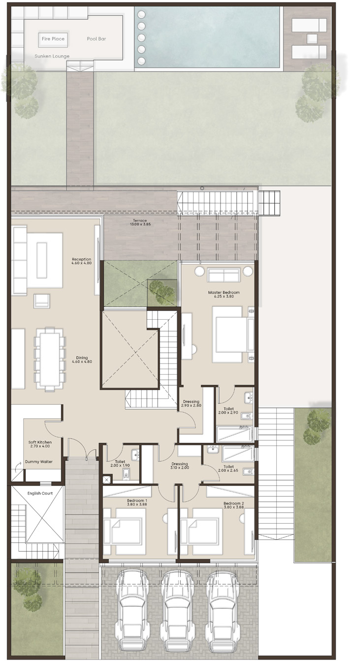 The Crest New Cairo Compound Il Cazar