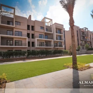 بسعر مغري فيلا 250م بمشروع مون ريزيدنس التجمع الخامس فيو رائع