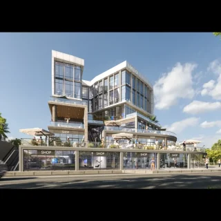 اميز مكتب للبيع ب مول إن 90 القاهرة الجديدة بمساحة 85 متر