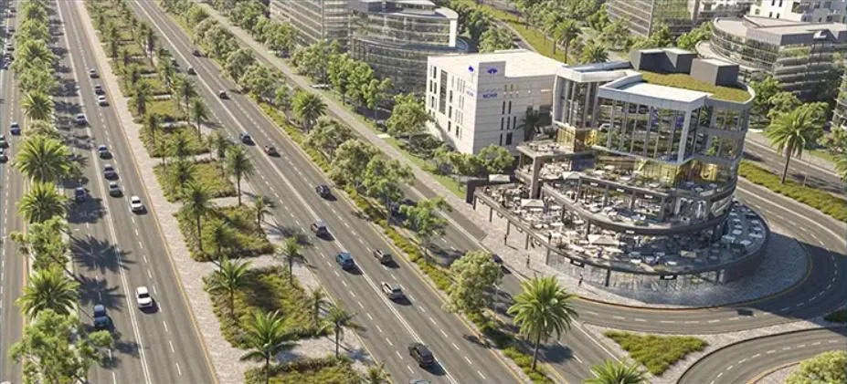 اميز مكتب للبيع ب مول إن 90 القاهرة الجديدة بمساحة 85 متر