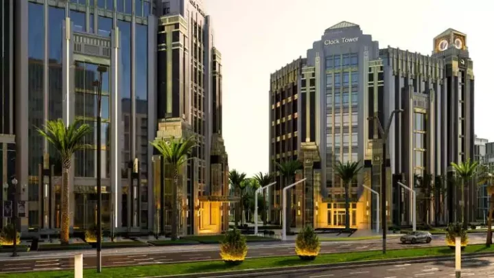 امتلك مكتب في كلوك تاور العاصمة بمساحة 60 متر