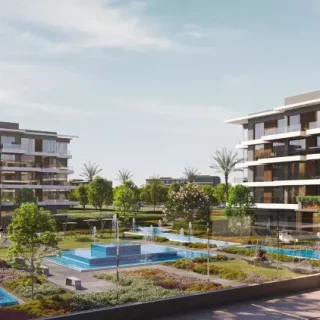 للبيع بالتقسيط شقة 155 متر في بوتيك فيلدج التجمع الخامس