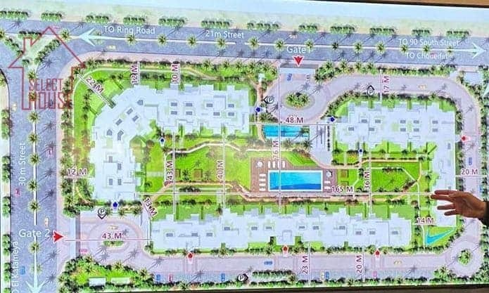 SQ1 New Cairo Compound HDP Development