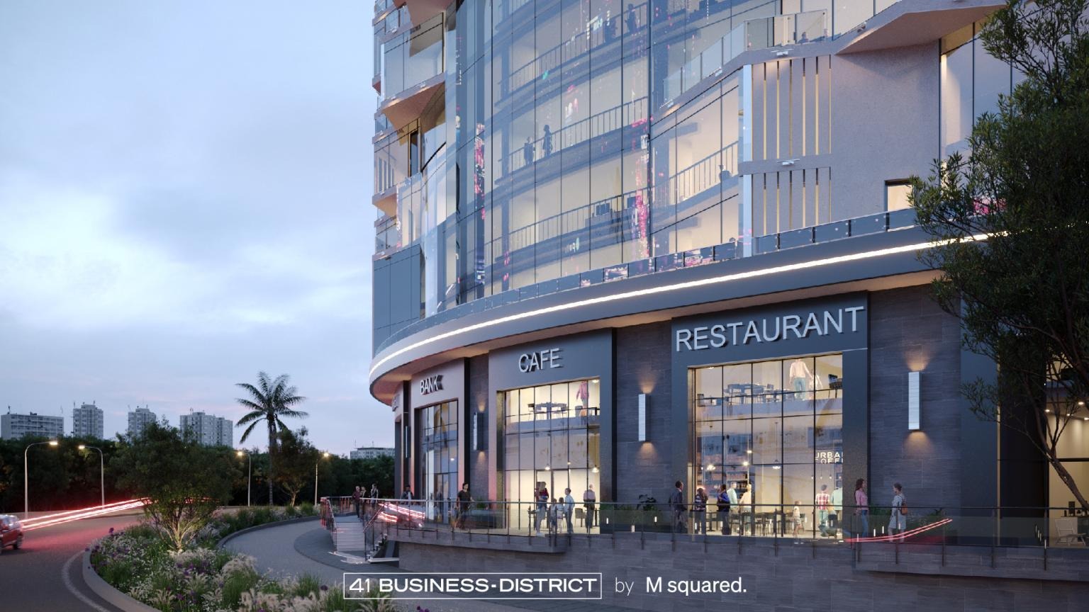 استثمر فى وحده إدارية بمساحه 140م في 41 بيزنس ديستركيت التجمع