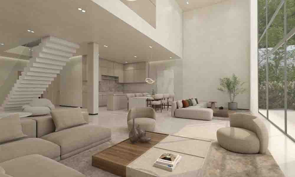 أحصل على فيلا في كمبوند فاها زايد الجديدة الكارما بمساحة 415 متر