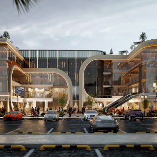 C yard Mall New Cairo Concrete Developments