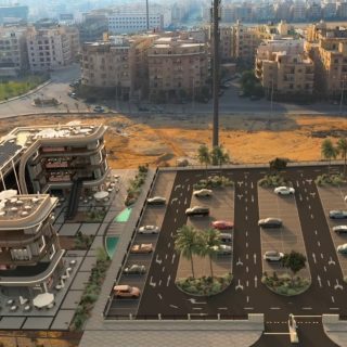 C yard Mall New Cairo Concrete Developments