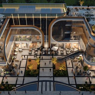 C yard Mall New Cairo Concrete Developments