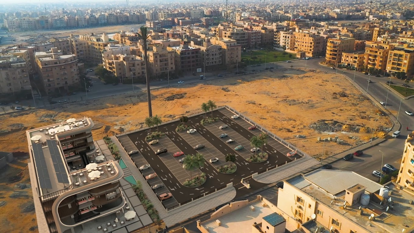 C yard Mall New Cairo Concrete Developments