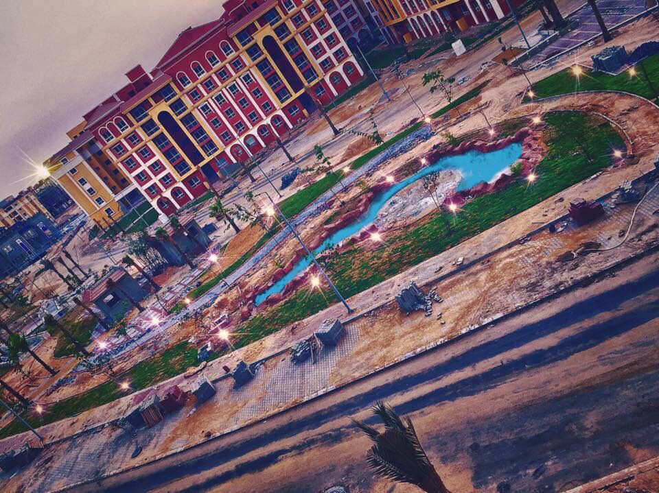 شقة مميزه للبيع في كمبوند دجلة بالمز 6 أكتوبر معمار المرشدي