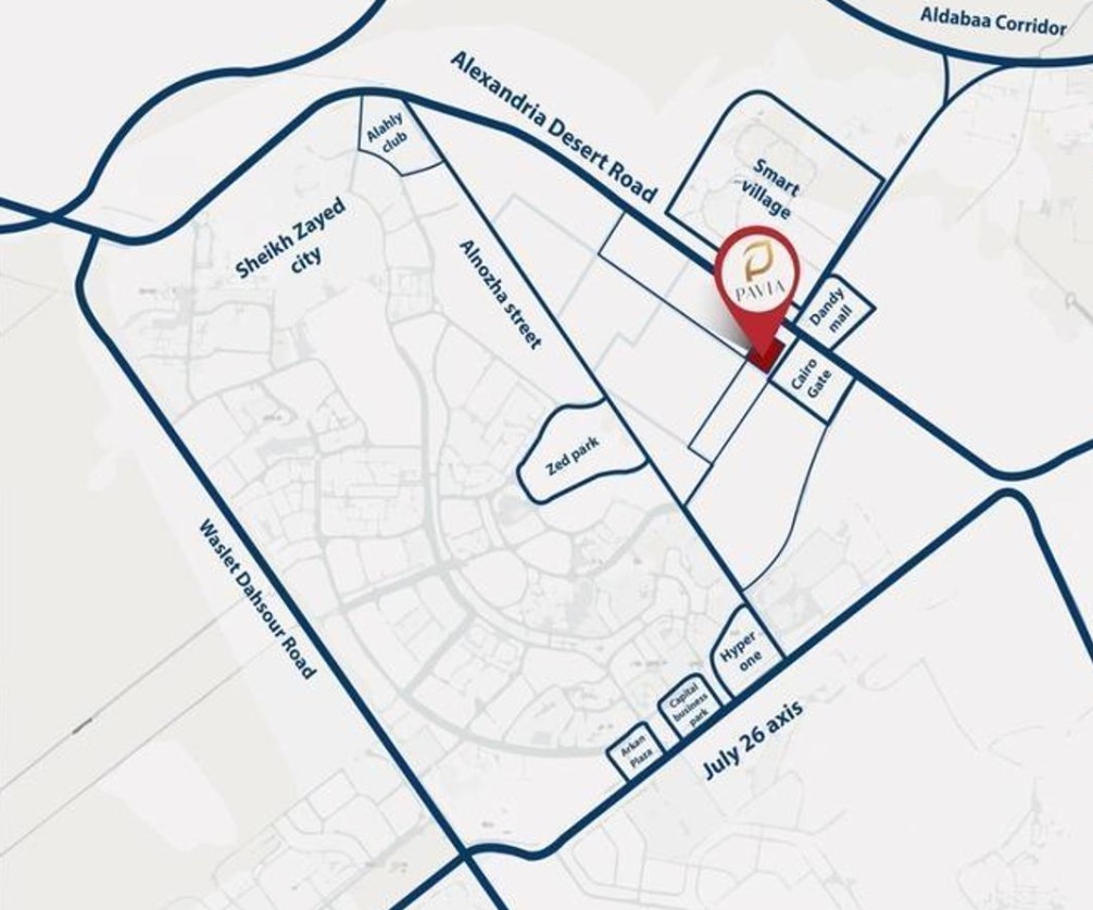 Pavia Sheikh Zayed Compound Taj Developments