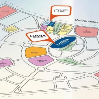 شقة رائعة 150م للبيع في موقع مميز جدا داخل لوميا ريزيدنس العاصمة الإدارية