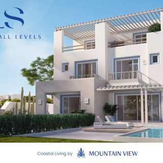 باقل من سعر السوق، شاليه في قرية لفلز ماونتن فيو الساحل الشمالي 116م تشطيب كامل