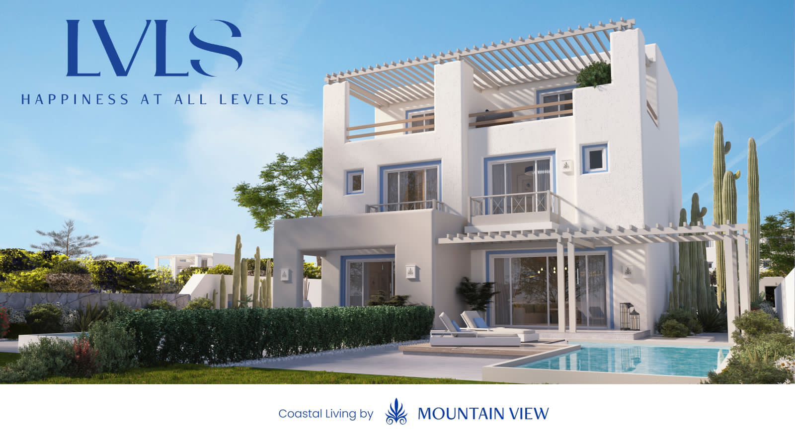 باقل من سعر السوق، شاليه في قرية لفلز ماونتن فيو الساحل الشمالي 116م تشطيب كامل