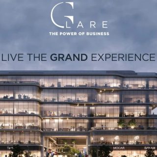 للبيع بالتقسيط مكتب 100 متر في مشروع جلير التجمع الخامس