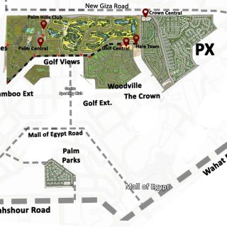 كمبوند بي اكس بالم هيلز 6 أكتوبر –  PX Palm Hills 6 October Compound