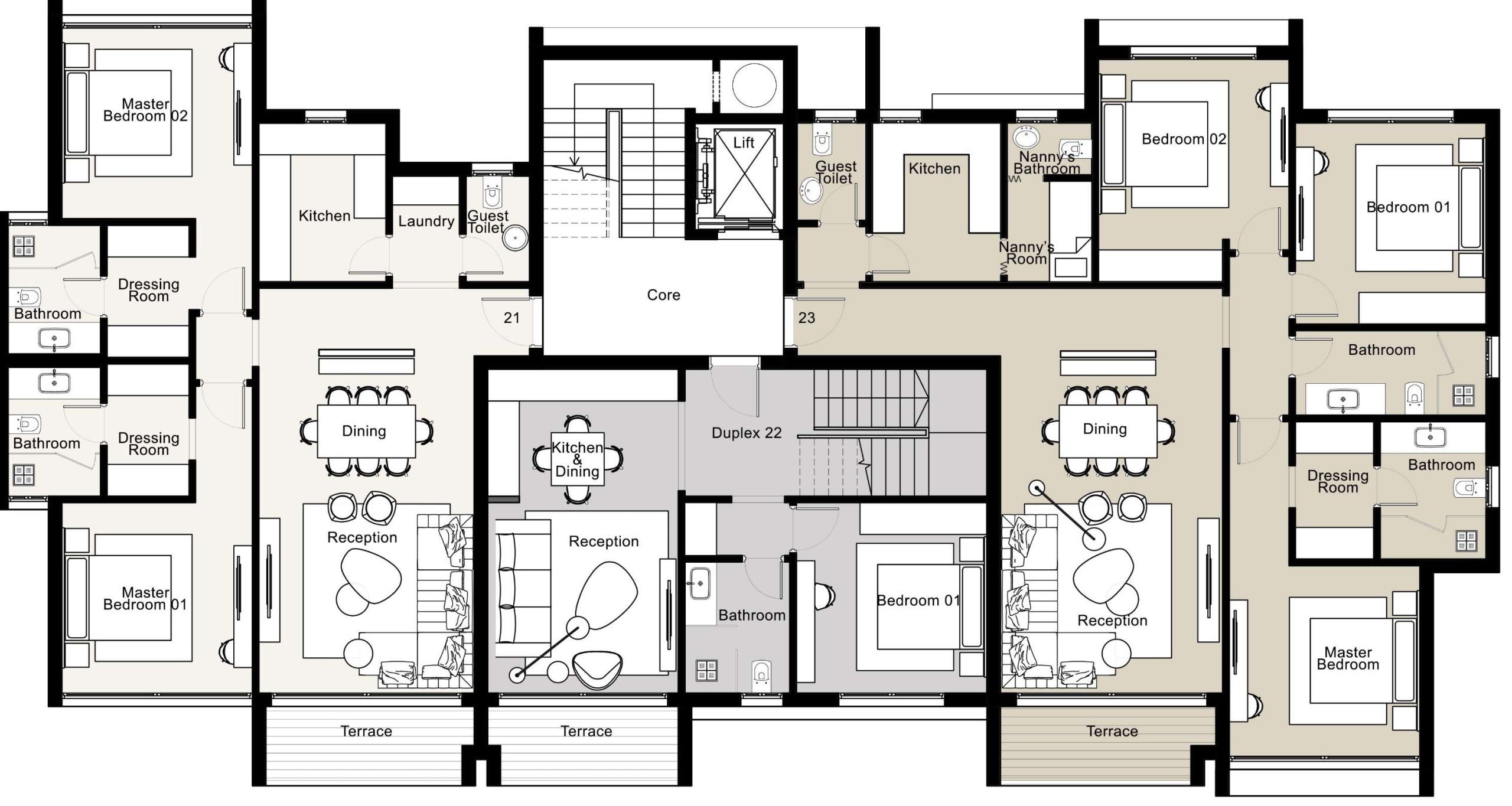 كمبوند بي اكس بالم هيلز 6 أكتوبر –  PX Palm Hills 6 October Compound
