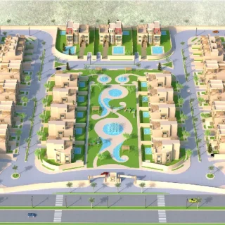 بسعر مغري توين هاوس 252م بكمبوند رويال ليك فيو رائع