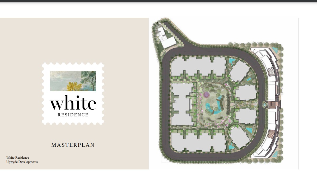 شقة للبيع 127م في وايت ريزيدنس التجمع بتسهيلات فى السداد