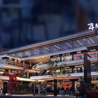 للبيع بالتقسيط محل 45 متر في ذا فور جنة زايد