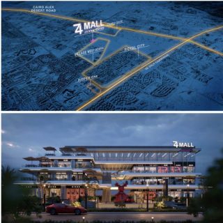 للبيع بالتقسيط محل 45 متر في ذا فور جنة زايد