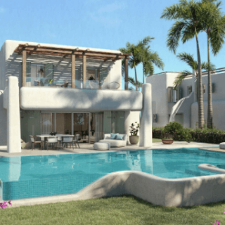 لمحبى الرقي فيلا للبيع في بيانكي اليوس الساحل الشمالي بمساحة 255 متر