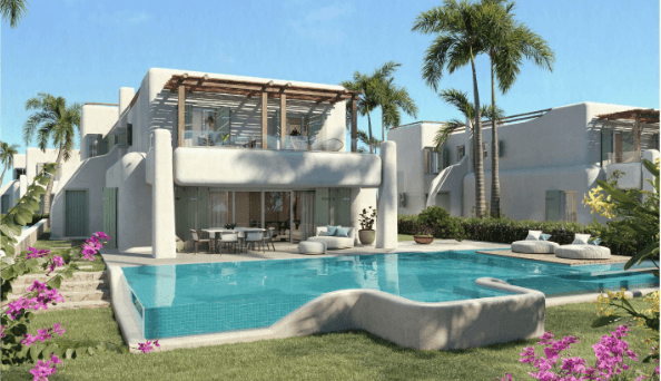 فرصة عظيمة فيلا 290م مع اقساط على 60 شهر فى قرية بيانكي اليوس