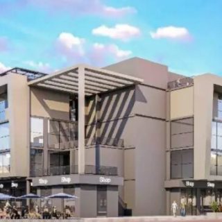 للبيع بالتقسيط مكتب 45 متر في مول داون تاون 6 أكتوبر