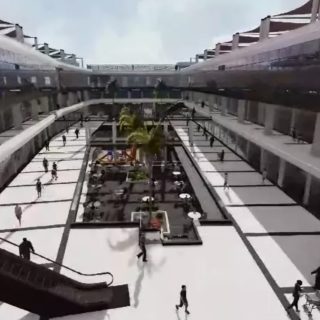 للبيع بالتقسيط مكتب 45 متر في مول داون تاون 6 أكتوبر