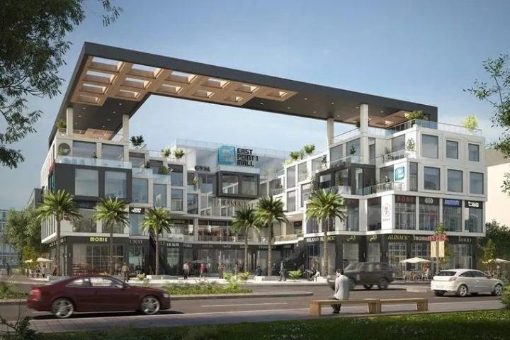 عرض متميز محل 86 متر للبيع في مول ايست بوينت 1 التجمع بموقع مميز