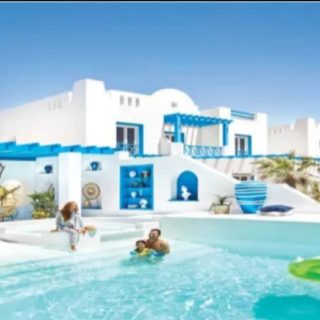 شاليه للبيع 132م في ايفيا ماونتن فيو الساحل بتسهيلات فى السداد