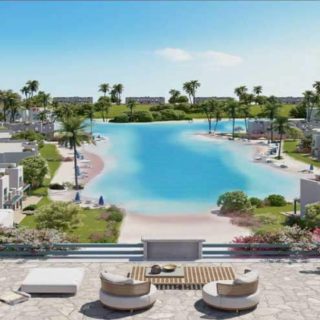 شاليه للبيع 132م في ايفيا ماونتن فيو الساحل بتسهيلات فى السداد