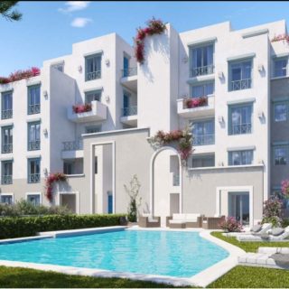 شاليه للبيع 132م في ايفيا ماونتن فيو الساحل بتسهيلات فى السداد