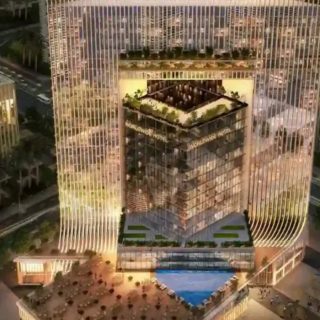 اشتري محل بمساحة 95 متر في مول جرين ريفر تاور العاصمة الادارية