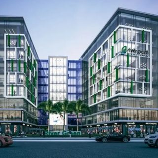 اشتري محل بمساحة 95 متر في مول جرين ريفر تاور العاصمة الادارية