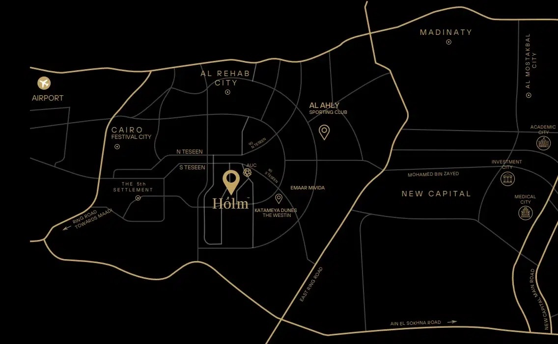 Holm Residence New Cairo Compound Manaj