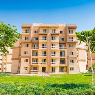 للبيع بالتقسيط شقة 102 متر في كمبوند اشجار سيتي اكتوبر