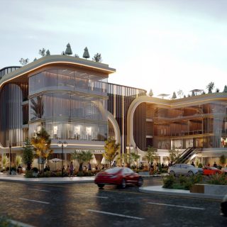 C yard Mall New Cairo Concrete Developments