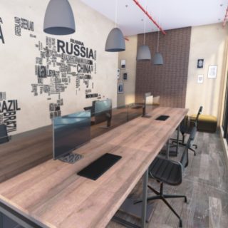 للبيع بالتقسيط مكتب 45 متر في مول داون تاون 6 أكتوبر