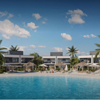 بسعر مغري شاليه 164م بمنتجع كيو نورث الساحل الشمالي فيو رائع