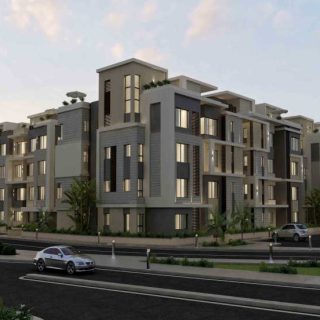 للبيع بالتقسيط شقة 102 متر في كمبوند اشجار سيتي اكتوبر