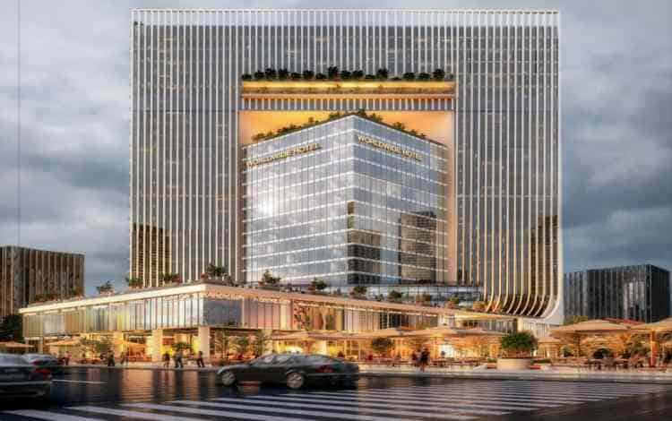 اشتري محل بمساحة 95 متر في مول جرين ريفر تاور العاصمة الادارية