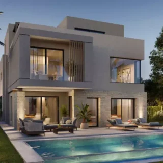 بسعر مغري فيلا 360م بكمبوند ذا فاليز المستقبل سيتي حسن علام فيو رائع